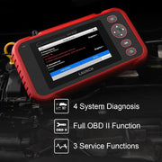 Launch Europe CRP 123 Evo OBD2 Dispositivo de diagnóstico automotriz, probador de aceite de motor, ABS, SRS, escáner de transmisión automática, actualización WiFi, pantalla táctil Android