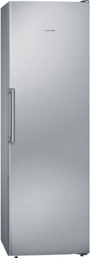 Congelador Siemens GS54NAWCV iQ500, 176 x 70 cm, 327 L, noFrost nunca más volver a descongelar, bigBox espacio para alimentos congelados grandes, varioZone estantes y cajones de cristal flexibles, Blanco