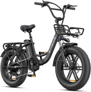 Bicicleta eléctrica ENGWE L20 Boost para adultos, batería extraíble de 48V 13Ah, autonomía de hasta 126 km, neumáticos anchos de 20x4,0, bicicleta eléctrica de 7 velocidades