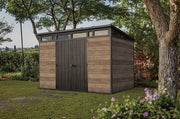 Cobertizo de jardín Signature 117 - Aspecto madera de abeto Douglas - 7,4 m² - KETER