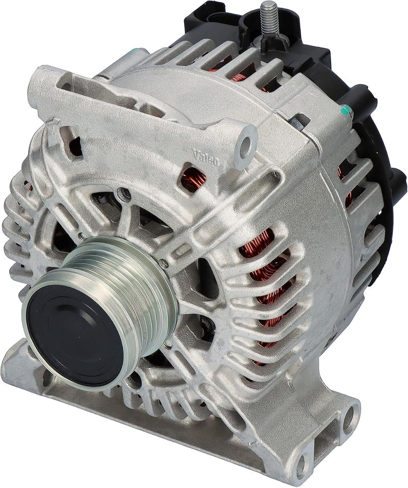 VALEO-439552-Alternador-Corriente de carga del alternador [Amp] : 150 - Número de estrías : 5 - Diámetro de la polea [mm] : 51 - Voltaje [V] : 14 - Sentido de giro : SENTIDO HORARIO