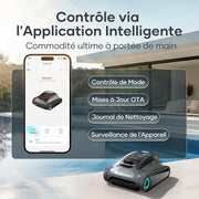 AIPER Scuba S1 (Versión 2025) Robot Limpiafondos para Paredes y Línea de Flotación, Aspiradora de Piscina con 180 Minutos de Autonomía, Filtración Ultrafina, Navegación Inteligente y Control por App