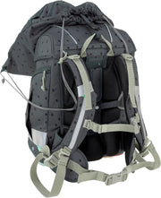 LÄSSIG Set de mochila escolar de 7 piezas para niños/School Set Boxy Unique Negro