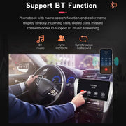 Autorradio Android 13 de 9" con navegación, 2 GB + 32 GB, para Ford Fiesta MK6 2008-2016, compatible con CarPlay inalámbrico y Android Auto, WiFi, Bluetooth 4.0, GPS, DSP, USB