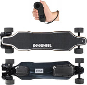 Patineta eléctrica con control remoto OLED, motor dual de 2000 W, 45 km/h máx., autonomía de 30 km, resistente al agua IPX4