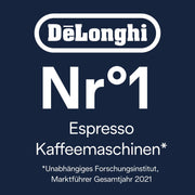 Cafetera superautomática De'Longhi Magnifica Evo ECAM 292.81.B con sistema de leche LatteCrema, 7 botones de selección directa para capuchino, espresso y otras especialidades de café, función de 2 tazas, negra