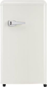 Refrigerador con congelador Merax, combinación frigorífico-congelador, frigorífico pequeño con 51L y congelador de 21L, silencioso, LED, estantes de vidrio, cajón para verduras, estantes en la puerta, para cocina, sala de estar, oficina, negro