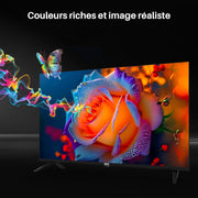 Televisor RCA de 40 pulgadas (100 cm) Full HD sin bordes LED con triple sintonizador (DVB-T/T2-C-S/S2), Dolby Audio, HDMI, reproductor multimedia USB, CI+ y modo hotel