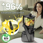 Extractor de jugos lento (Slow Juicer) C16, 250 W, capacidad de 2,6 L, boca de alimentación de 150 mm