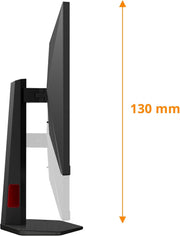 AOC Gaming Q27G4ZR - Monitor Quad HD de 27 pulgadas, 240 Hz, 1 ms, G-Sync, HDR400 (2560 x 1440, 2X HDMI 2.0, DisplayPort 1.4) Negro-Rojo