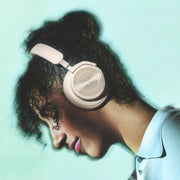 Bang & Olufsen Beoplay HX - Auriculares Bluetooth inalámbricos de gama alta con cancelación de ruido, 6 micrófonos, hasta 40 horas de autonomía, auriculares y estuche de transporte - Gold