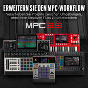 Akai Professional MPC Sample muestreador portátil independiente con batería, USB C, altavoz, micrófono, muestreo, secuenciación y producción musical