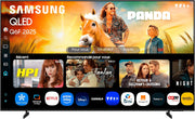 Smart TV Samsung 55" QLED 55Q6F 4K, Quantum Dots, procesador Q4 Lite, WiFi, AirPlay, HDR, Q-Symphony, OTS Lite, seguridad Knox, Gaming Hub, Bixby, aplicaciones de operador integradas
