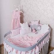 Cuna 7 en 1 tweeto®: cuna de madera evolutiva | cuna de colecho y cuna de barrotes de altura regulable | convertible en cama infantil y parque de juegos (haya natural)
