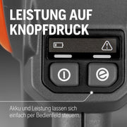 Motosierra de batería Husqvarna 225i: ligera, inalámbrica, silenciosa, espada de 14″, velocidad de cadena de 20 m/s, ideal para poda y mantenimiento de jardines (incluye batería y cargador)