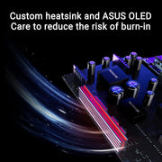 ASUS ROG Strix OLED XG27AQDMG - Monitor gaming WQHD de 27 pulgadas - 240 Hz, 0,03 ms GtG, G-Sync, FreeSync, AdaptiveSync, DisplayHDR 400 TB - OLED de 10 bits, 16:9, 2560x1440, DP 1.4 DSC, HDMI, Hub USB, Ergo