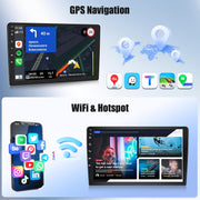 Autorradio OiLiehu 2G+64G Android 13 para Renault Trafic 2, Opel Vivaro A, Nissan Primastar 2006-2014 con CarPlay y Android Auto inalámbricos, pantalla táctil de 10,1", GPS, WiFi, Bluetooth, FM/RDS, ecualizador, mandos al volante y cámara.