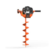 Motoperforadora de gasolina Fuxtec FX-EB152, 3 HP, 3 brocas de 100, 150 y 200 mm, ventana de control de aceite única, ahoyadora