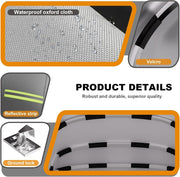 Toldo para coche resistente a todas las condiciones climáticas, garaje plegable semiautomático con cerradura de combinación, cochera plegable para exteriores, tela Oxford 600D, gris, L: 5,5/5,9 m