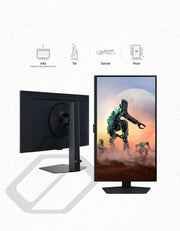 Monitor PC Odyssey G50D 27’’, 180Hz, 1ms, panel Fast IPS, resolución QHD: 2560x1440, contraste 1000:1, AMD FreeSync, Auto Source Switch +, HDR400, base ajustable, DisplayPort, HDMI, LS27DG502EUXEN