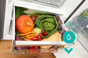 Frigorífico Gorenje R 619 DAXL6/AdaptTech/FreshZone/Función de enfriamiento rápido/Sistema de refrigeración por circulación de aire/Pantalla LED / 398l / 185cm / Clase energética D/Acero inoxidable