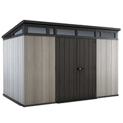 Cobertizo de Jardín Keter Artisan 2026 de 11 x 7 pies (3,4 x 2,1 m) – Solución Elegante y Robusta para Almacenamiento Exterior
