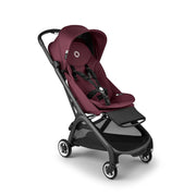 Cochecito de viaje ultracompacto Bugaboo Butterfly, pequeño y ligero, plegable con una sola mano y fácil de maniobrar, cochecito urbano ergonómico para bebés a partir de 6 meses, con mucho espacio de almacenamiento, Stormy Blue