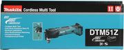Multiherramienta oscilante MAKITA DTM51Z 18V LXT (Solo herramienta) - DTM51Z