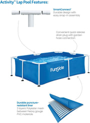 Piscina rectangular con estructura tubular FUNSICLE 2,13 m x 1,52 m x 0,61 m