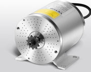 VEVOR Kit de motor eléctrico sin escobillas, 500 W, motor eléctrico de CC para karts, 36 V 3000 rpm, con controlador de velocidad y kit de acelerador, para bicicleta eléctrica, motocicleta, scooter