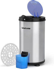 Centrifugadora de ropa 3200 rpm Umelome, 4 kg, centrifugadora de bajo consumo energético, clase energética A+++, plata [Clase energética A+++]