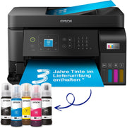 Impresora multifunción de inyección de tinta Epson EcoTank ET-4800 A4 con Wi-Fi, incluye tinta para hasta 3 años