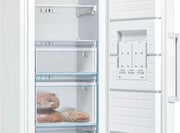 Congelador de libre instalación Bosch GSN58AWEV Serie 6 - 366 L - 5 cajones de congelación - 191 x 70 cm - Blanco