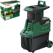 Trituradora de turbina Bosch AXT 25 TC (2500 W; adecuada para madera y residuos de jardín duros; incluye guantes de jardinería; caja colectora integrada de 53 l; en caja de cartón) – Edición