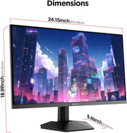 Monitor Gamer KOORUI G2721P de 27 pulgadas - Pantalla gaming QHD 1440P IPS de 200 Hz, 1 ms, HDR400, Adaptive Sync, compatible con VESA 75x75 mm, HDMI 2.0/DP 1.4