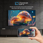 Smart TV AG42F3 de 42 pulgadas (106 cm), Android TV LED FHD, Dolby Audio, Asistente de Google, Bluetooth, sintonizador triple (DVB-C/S2/T2), Google Play Store (DAZN/Disney+/Netflix/Prime Video/YouTube), WiFi
