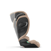 CYBEX Gold Silla de coche infantil Solution G i-Fix, para coches con y sin ISOFIX, desde aprox. 3 hasta 12 años (100 - 150 cm), desde aprox. 15 hasta 50 kg, Lava Grey
