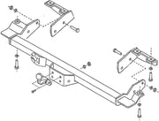 Enganche de remolque Peugeot Boxer (04/94-05/06) Estándar + Kit eléctrico universal de 7 pines para vehículo comercial - Bosal Oris