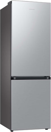 Frigorífico combi Samsung, frigorífico con congelador, 203 cm, 390 l de volumen total, 114 l de congelador, modo AI Energy, aspecto de acero inoxidable, RL38C600CSA/EG