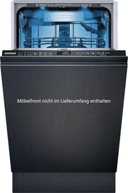 Siemens SR65YX08ME, lavavajillas inteligente iQ500 totalmente integrable, 45 cm de ancho, tercera bandeja para cubiertos, Zeolita, extra silencioso, aquaStop, apertura automática de puerta al finalizar el programa, varioSpeed, iluminación interior