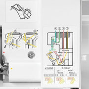 Singer 14SH654 – Remalladora, 1300 ppm, Blanco
