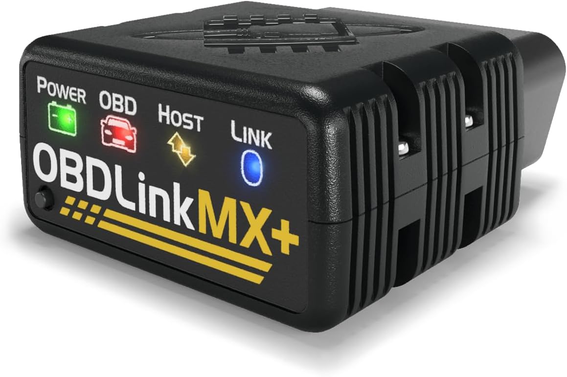Escáner OBDLink MX+ OBD2 Bluetooth para iPhone, Android y Windows – Diagnóstico de coche profesional