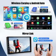 Autorradio SIXWIN 4+64G Android 13 para Renault Clio 3ª generación 2005-2014 con CarPlay, Android Auto, Mirrorlink, pantalla táctil de 9 pulgadas, navegador, WiFi, Bluetooth 5.0, FM/RDS, 32EQ y cámara de visión trasera