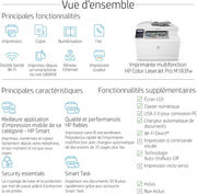 Impresora multifunción láser a color HP Color LaserJet Pro MFP 3302fdwg, fax, impresión automática a doble cara, pantalla táctil, Wi-Fi, Ethernet, USB, HP Wolf Pro Security