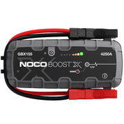 Arrancador de batería de litio UltraSafe 12V NOCO Boost X GBX155 4250A para motores de gasolina de 10,0L y diésel de 8,0L con cables de arranque