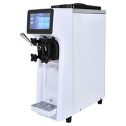 Máquina de helado soft, 10 l/h, rendimiento, sabor único, encimera