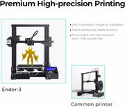 Impresora 3D Creality Ender-3 - 220x220x250mm