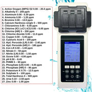 Set de análisis de agua Amblior 2.0, 27 parámetros, WiFi, Bluetooth, aplicación, equilibrador de nivel de agua, piscina, spa, jacuzzi, edición especial