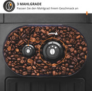 Cafetera superautomática EA810870 1,8L 1450W con boquilla de espuma de leche, función para 2 tazas y sistema Thermoblock
