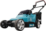 Cortacésped a batería Makita DLM382PM2 2x18 V / 4,0 Ah, 2 baterías + cargador doble